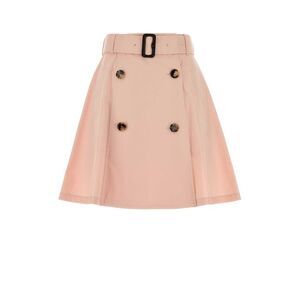 Burberry Women Pink Cotton Skirt